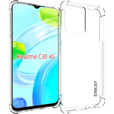 OPPO Realme C30 4G Удароустойчив ENKAY Силиконов Калъф