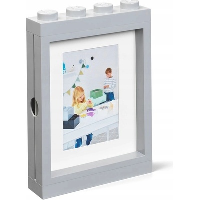 LEGO fotorámeček - šedá
