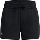 Under Armour Šortky Rival Fleece Short-BLK 1382723-001