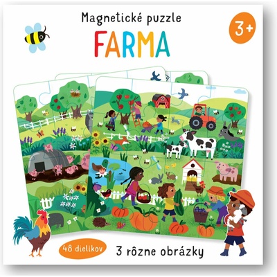 Magnetické puzzle Farma