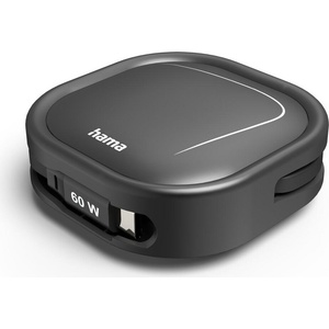 Hama Прибиращ се кабел за зареждане, usb-c - usb-c, 60 w, 1 м (hama-201830) - cybertrade