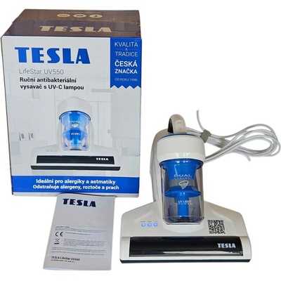 TESLA Electronics LTD ANTIBAKTERIÁLNÍ VYSAVAČ TESLA s UVC lampou
