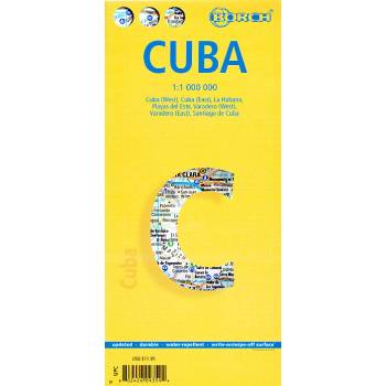 Kuba mapa lamino 1:1m Borch