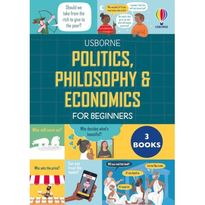 Politics, Philosophy And Economics For Beginners Box Set 3 Books - autor neuvedený