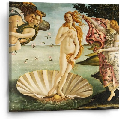 Sablio Obraz Zrození Venuše - Sandro Botticelli - 110x110 cm