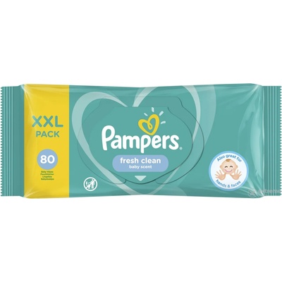 Pampers Мокри кърпички Pampers - Fresh Clean, 80 броя (1007000164)