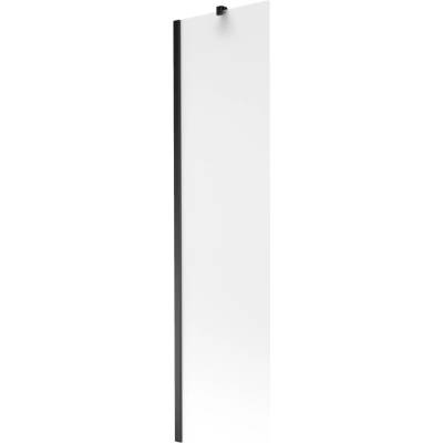 Mexen Next 1-крилат параван за вана 50 x 150 cm, матиран, черен - 895-050-000-00-30-70 (895-050-000-00-30-70)