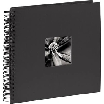 Hama album klasické spirálové FINE ART 36x32 cm, 50 stran, černé; 90140