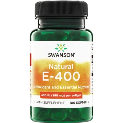 Swanson Vitamin E 400 IU 100 kapsúl