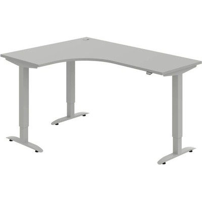 OFFICE PRO s.r.o. HOBIS trigon elektr.staviteľný stôl stand.ovlad. - MST 2 60 P, šedá