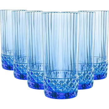 Bormioli Rocco ЧАШИ cooler america'20s 490ml 6БР С (122154bb9121990)