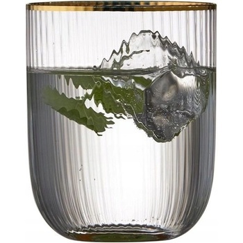 Lyngby Glas sklenic na nealkoholické nápoje PALERMO GOLD 4 x 350 ml