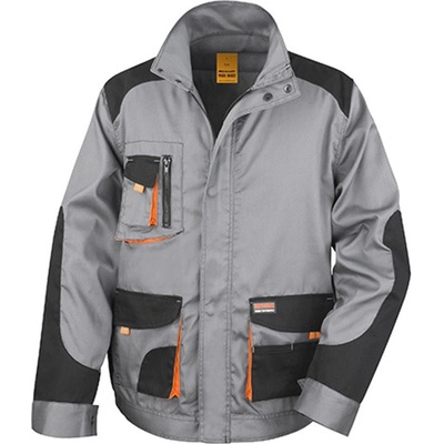Result Unisex pracovná ľahká bunda R316X Grey