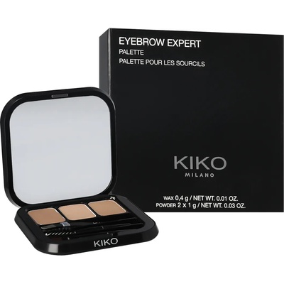 Kiko milano Eyebrow Expert Palette нюанс 02 Brown