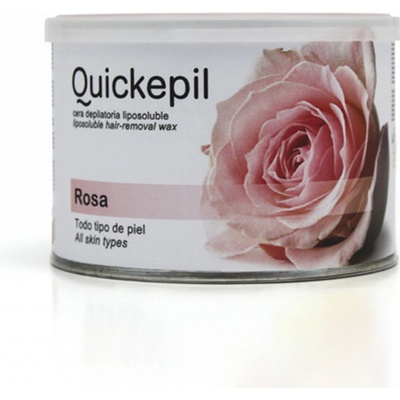 QUICKEPIL DEPILAČNÍ VOSK 400 ml S VŮNÍ RŮŽE