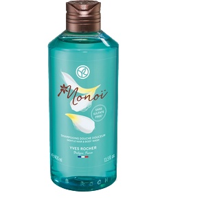 Yves Rocher Monoi 2-in-1 Shampoo & Shower Gel Maxi Шампоан за коса и тяло 400ml