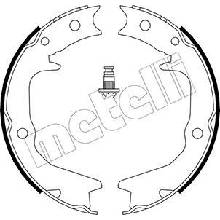 Sada brzdových čelistí, parkovací brzda METELLI 53-0265