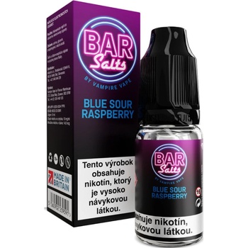 Vampire Vape Bar Salts Blue Sour Raspberry 10 ml 20 mg