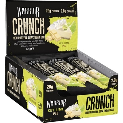 Warrior Crunch Bar | Low Sugar [12 x 64 грама] Лайм пай