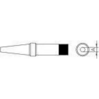 Weller PT S8 LÖTSPITZE 0,4MM VERP. spájkovací hrot okrúhla forma Obsah 1 ks