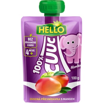 Hello Cuuc 100% s mangem 12 x 100 G
