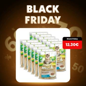 Stuzzy Cat Chunks kúsky tresky v šťave 12 x 85 g