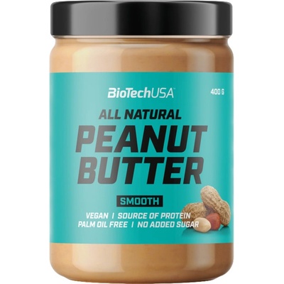 BioTech USA Peanut Butter smooth 400 g
