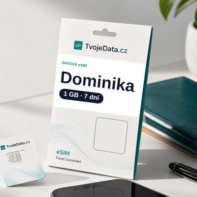 eSIM Dominika 1 GB / 7 dní - Dominika PQT943NBY