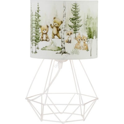 BELIS Детска настолна лампа KIDS ROOM, 1xE27/60W/230V, Ø 18 см, с дизайн на животни (BE1059)