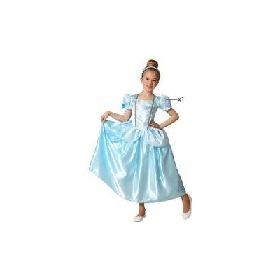 BigBuy Carnival Костюм Принцеса Син Фантазия Размер 10-12 години