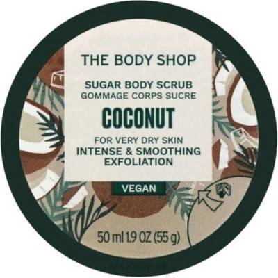 The Body Shop Telový peeling pre veľmi suchú pokožku Coconut 250 ml