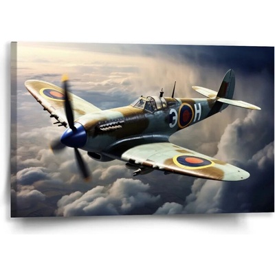 Sablio Obraz Stíhačka Spitfire - 60x40 cm