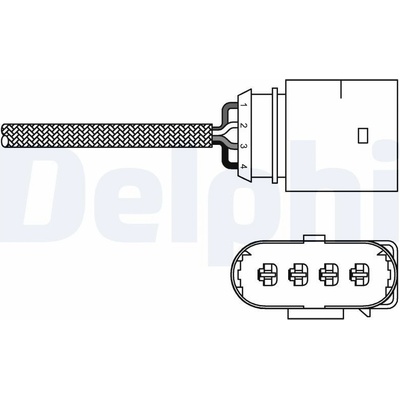 Lambda sonda DELPHI ES20286-12B1 ES20286-12B1