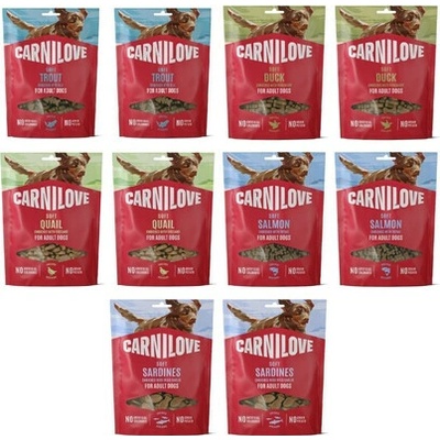 CARNILOVE Dog Soft Mix príchutí 10x200 g