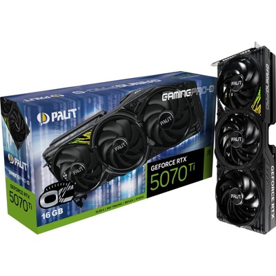 Palit GeForce RTX 5070 Ti GamingPro-S OC 16GB GDDR7 256bit (NE7507TS19T2-GB2031U)