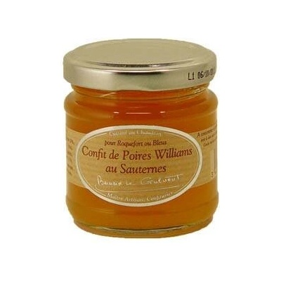 Marmeláda M. Artisan Confit de Poires Williams au Sauterne 100g - hrušky
