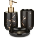 HowHomely Lua 3 ks čierna DD0256