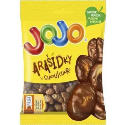 Jojo bonbóny arašídky v cukru 60 g