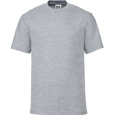 Russell klasické triko R-180M-0 Light Oxford Heather