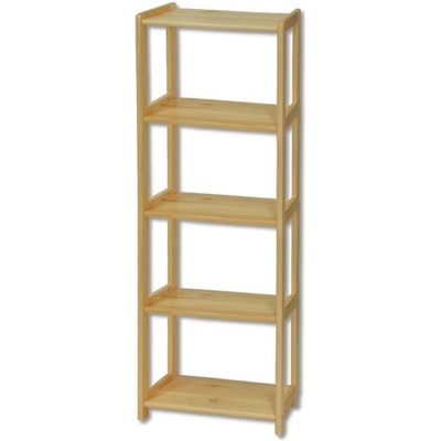 Drewmax RG123 Dřevěný regál 40-80 x 30 x 150 cm