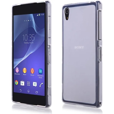 Sony Силиконов калъф Frosted за Sony Xperia Z5 Compact (SCFSonyXperiaZ5CompactWhite)