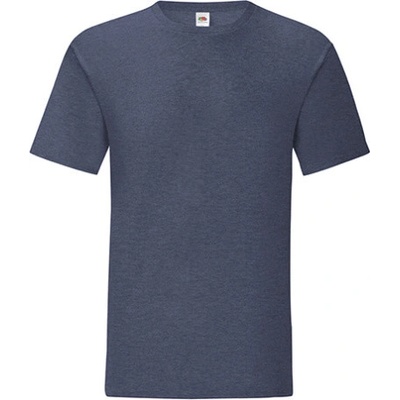 Fruit of the Loom pánske tričko heather navy