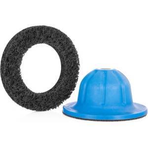 GEKO Шлайфдиск с държач за главина на колелата 150mm 1/2" 61428 (G02663)