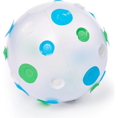 Míč nafukovací Modrozelené puntíky