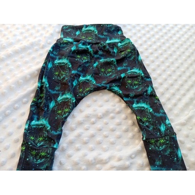 Maxomorra Kojenecké tepláky Růžové pruhy