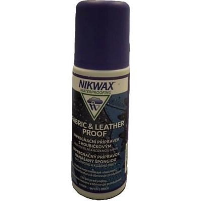 Nikwax Impregnační přípravek pro TEXTIL A KŮŽI - "UNIVEZRÁL" s houbičkou 125 ml Impregnace na barefoot a sportovní obuv |
