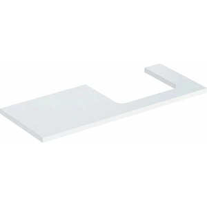 Geberit Плот за мивка Geberit One с десен изрез, лъскаво бяло, 120 см (505.325.00.1)