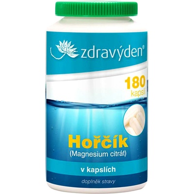 Zdravý den Magnesium citrát 180 kapsúl