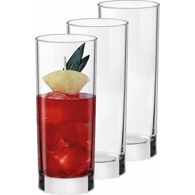 Bormioli Rocco 3 dielna sada pohárov Cortina, 275 ml