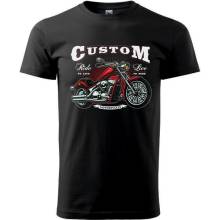 Tričko pánské krátký rukáv Custom Motorcycles